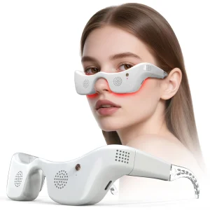 LED Eye Massager Hot Cold Compress 7 Color Light Therapy