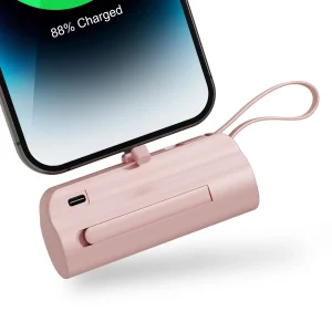 Mini Power Bank Portable Power Phone Charger Capsule Dual USB-C