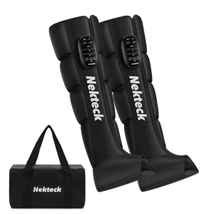 Air Pressure Leg, Calf, and Foot Cordless Massager with Storage Bag